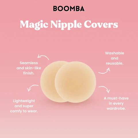 BOOMBA MAGIC NIPPLE ADHESIVE COVERS