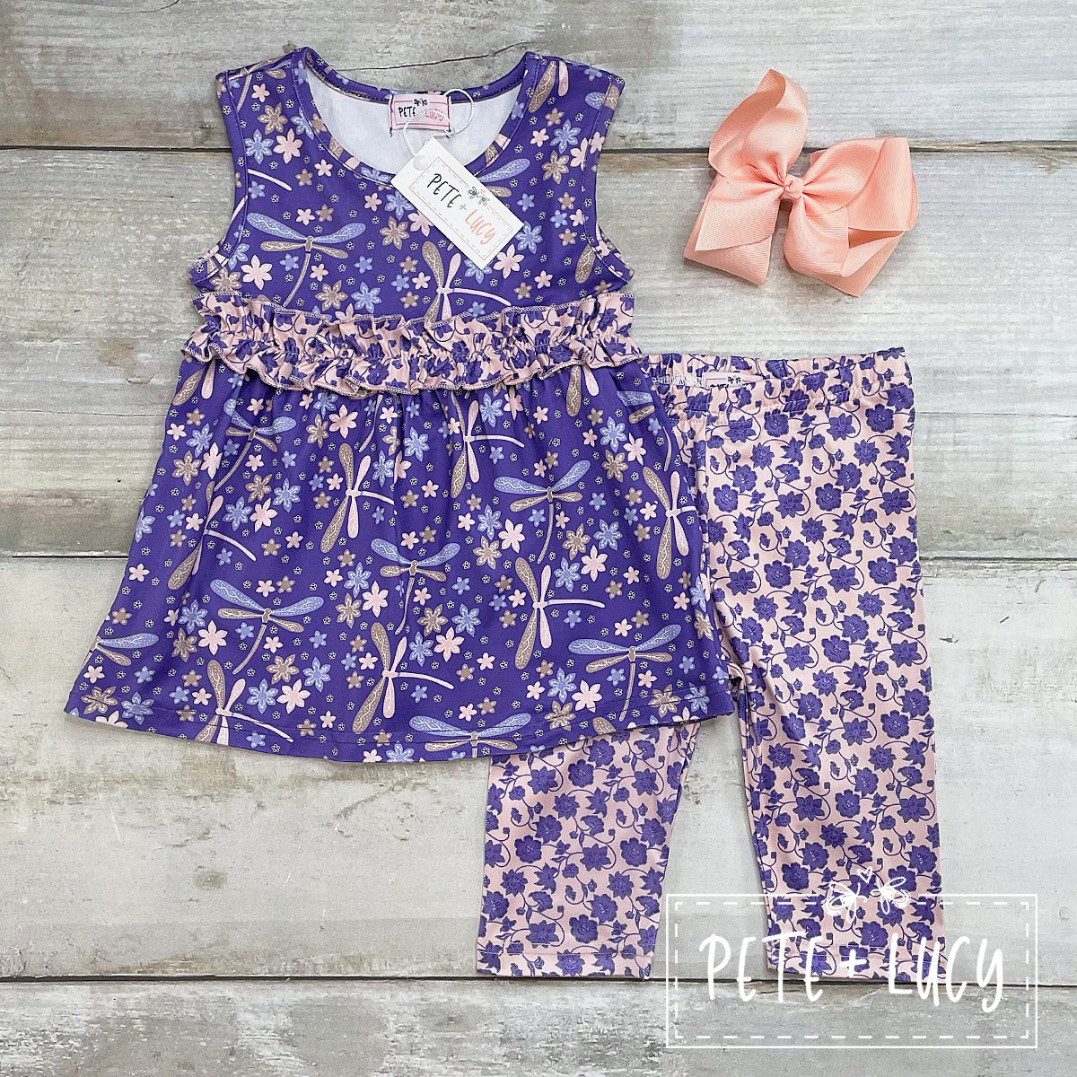 Dragonfly Dreams capri set- 2T & 5