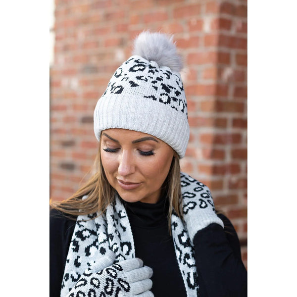 Fiona Leopard Hat