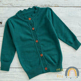 Classic Green Jolly Cardigan