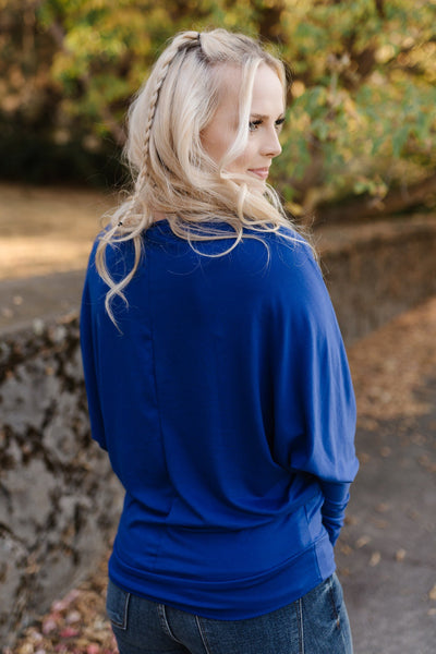 Copy of Lady In Royal Blue Top