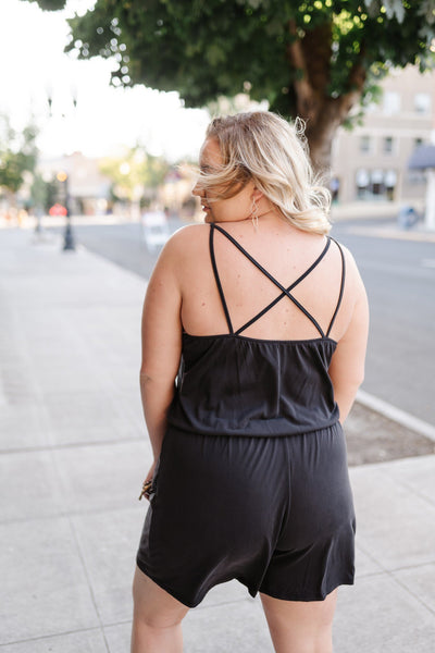 Copy of Still Waters Black Romper