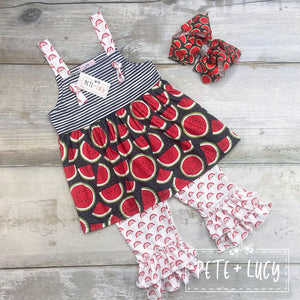 Magical Watermelon Capri Set