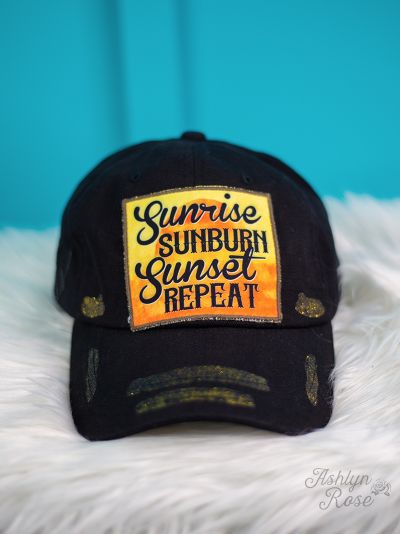 Sunburn Sunrise Sunset hat