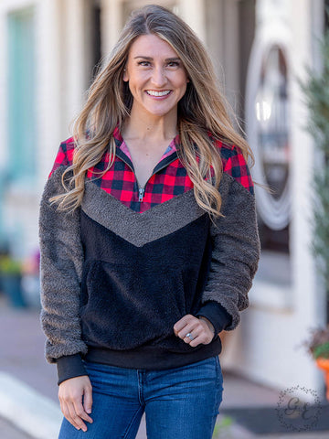 Buffalo Plaid Pullover