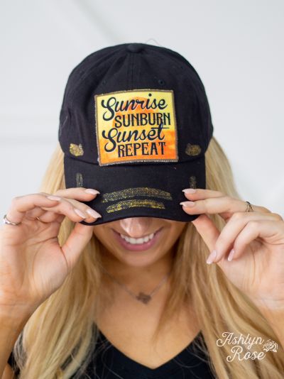 Sunburn Sunrise Sunset hat