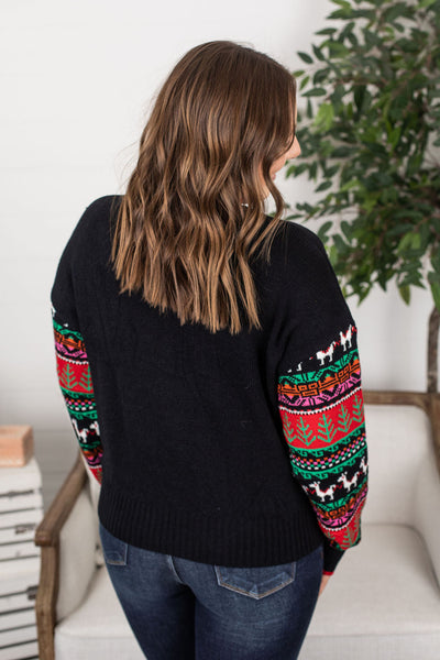 IN STOCK Llama Jolly Jingle Sweater