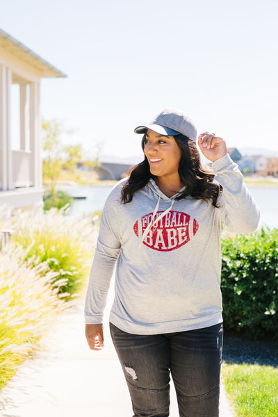 *Football Babe Hoodie