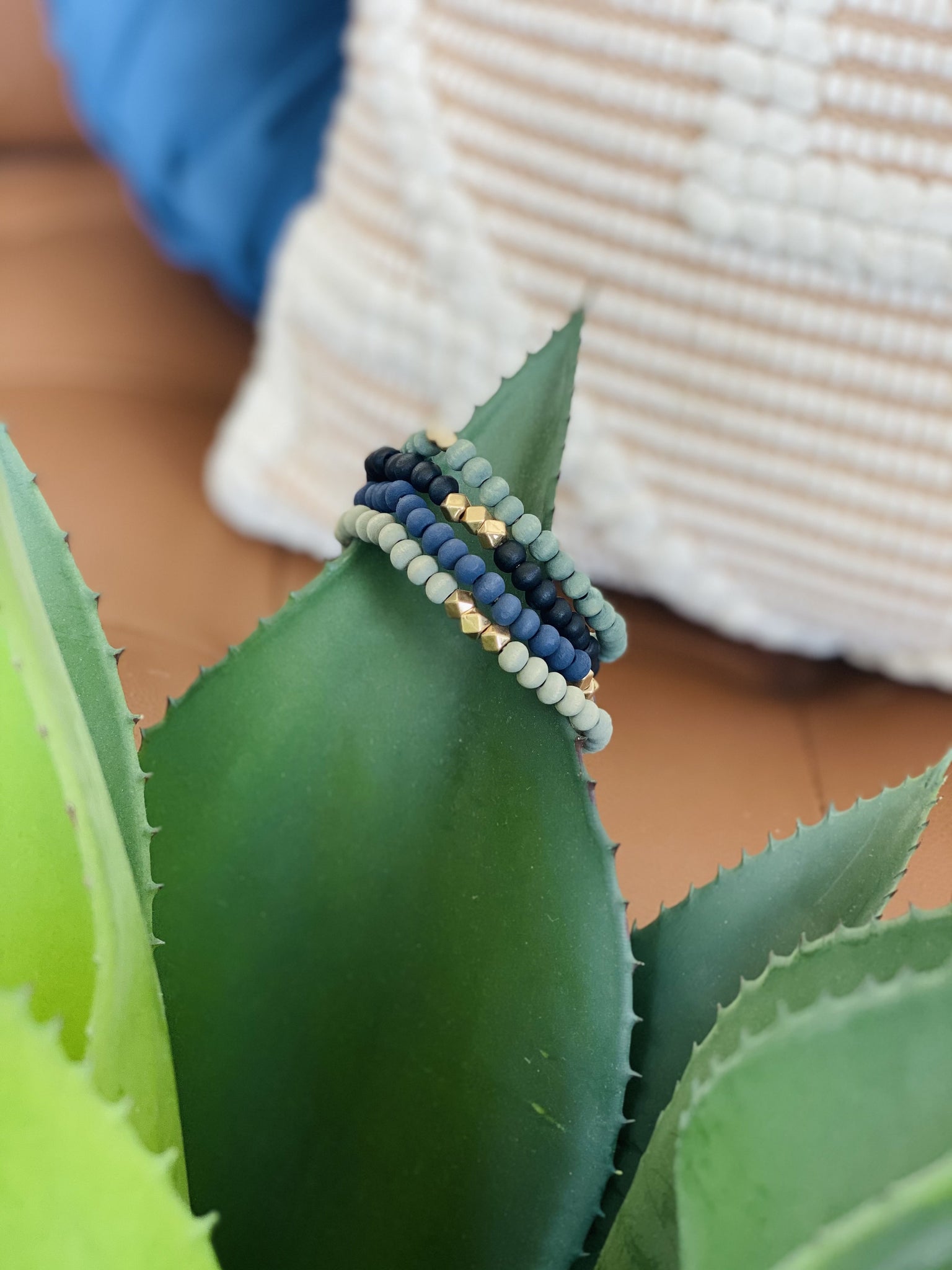 *Laid Back 'N Low Key Bracelet Set In Agave